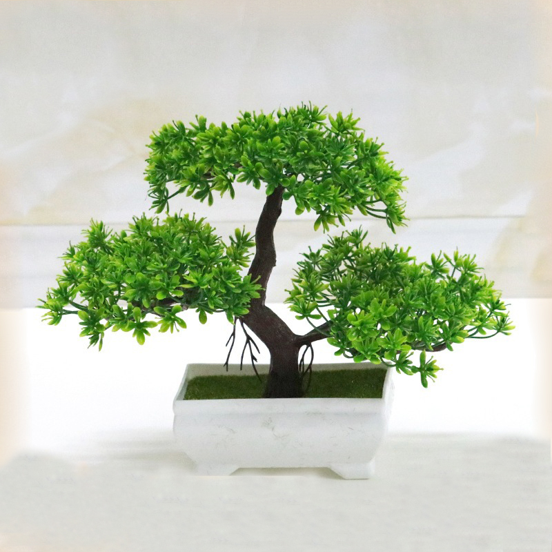 Bonsai Garden For Desk - نبات صناعي بيونيك من البلاستيك الاصطناعي