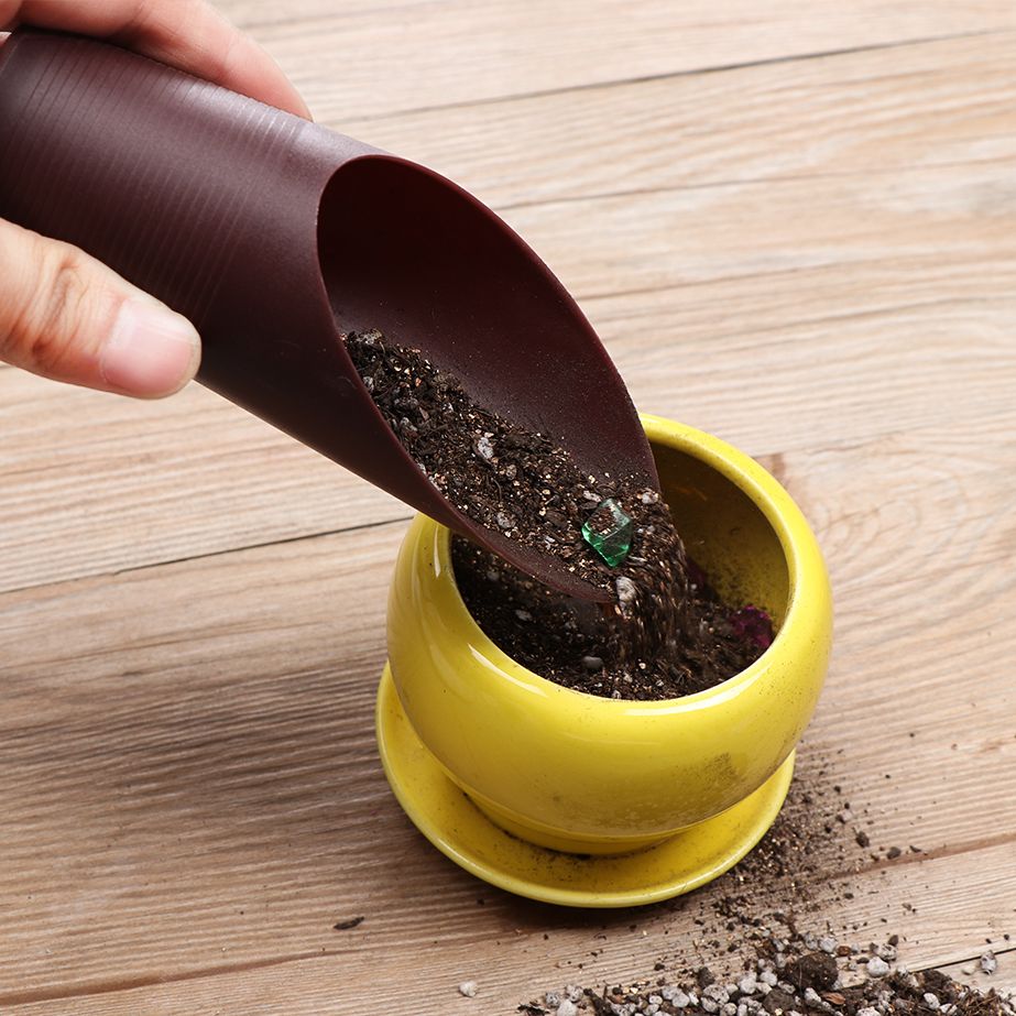 1 قطعة البلاستيك التربة مجرفة  - مراجعة Bonsai Garden Tools وسعره