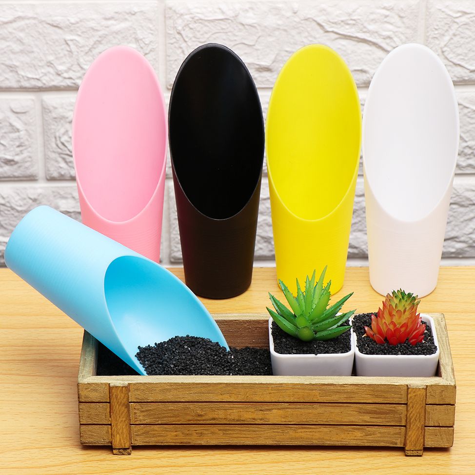 1 قطعة البلاستيك التربة مجرفة  - مراجعة Bonsai Garden Tools وسعره